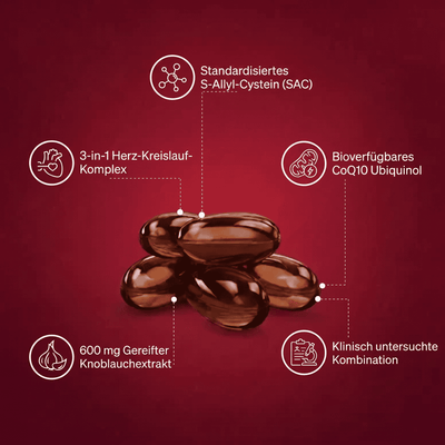 Mer gereifte Knoblauch Softgels