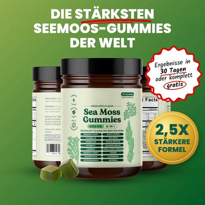 Die stärksten Seemoos-Gummies der Welt