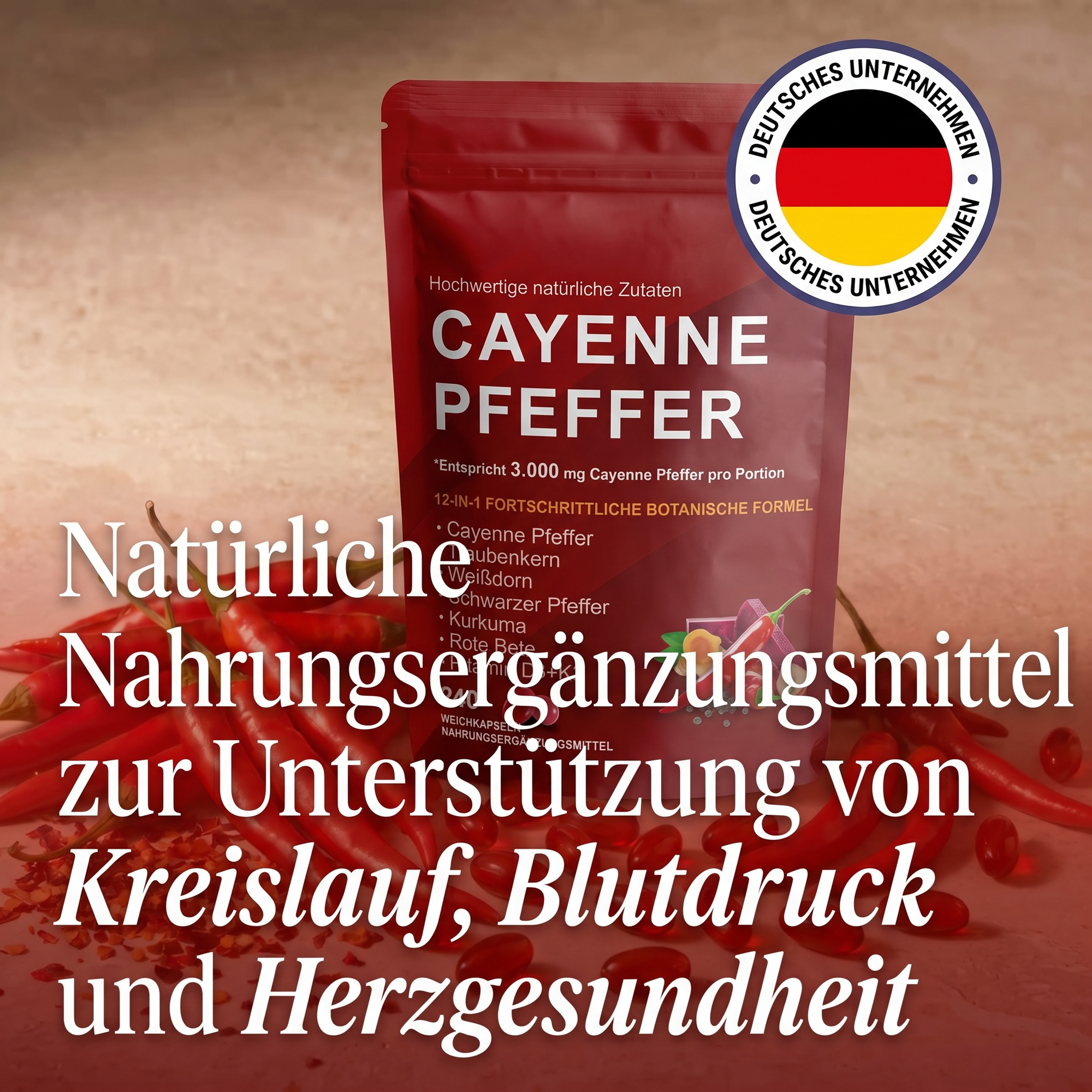 Mer Cayennepfeffer Softgels
