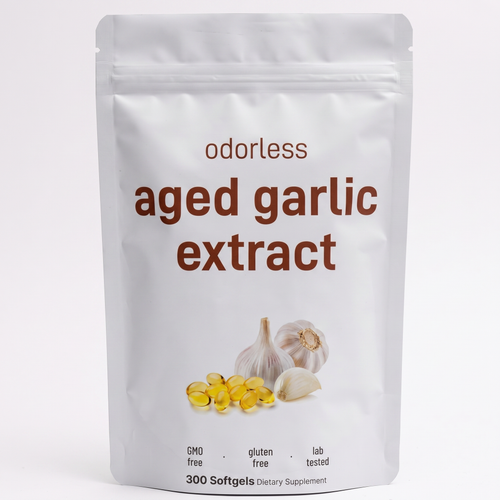 Mer gereifte Knoblauch Softgels