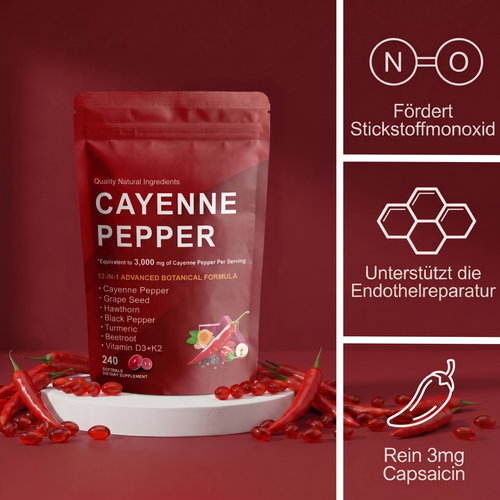Mer Cayennepfeffer Softgels