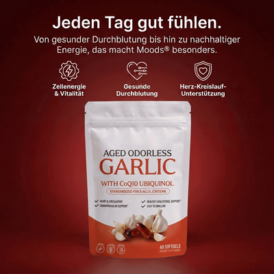 Mer gereifte Knoblauch Softgels